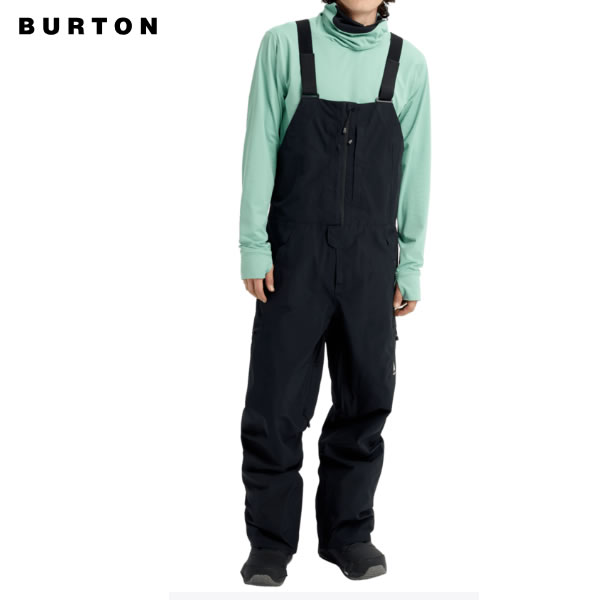 「全品2-15倍 16日08時迄」25-26 BURTON ビブパンツ 3024510 M Reserve GORE-TEX 2L Bib Pants: 置き目品/バートン/スノーボードお召しもの/メンズ/スノボ/snow