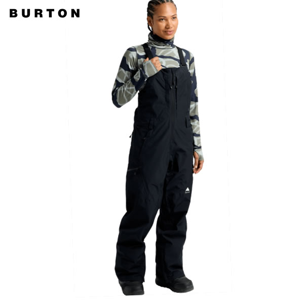 「全品5-15倍 13日08時」25-26 レディース BURTON ビブパンツ 3024610 W Reserve GORE-TEX 2L Bib Pants: 正規品/バートン/スノーボードウエア/snow