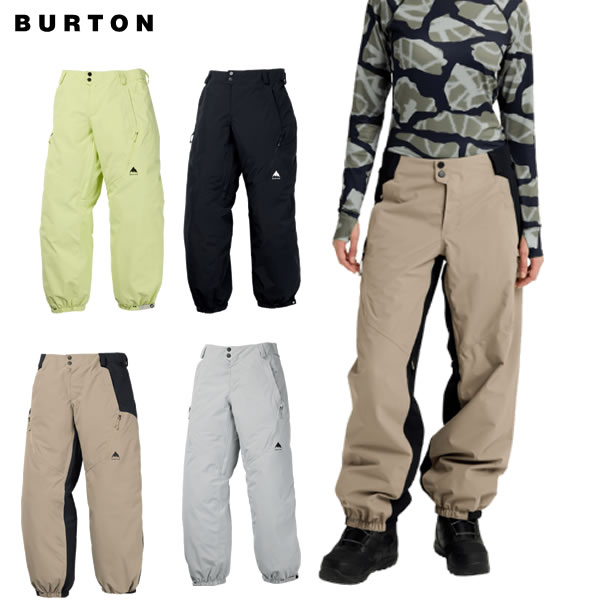 「全品5-15倍 13日08時」25-26 レディース BURTON パンツ 3027210 W Reserve 2L Relaxed Pants: 正規品/スノーボードウエア/バートン/snow