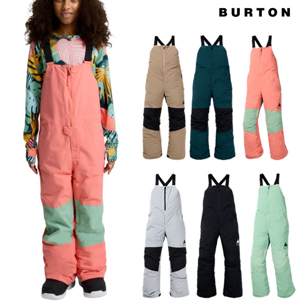 「全品2-15倍 11日02時迄」25-26 小わっぱ用 BURTON ビブパンツ Skylar Bib Pant 1715018: 定まり品/バートン/スノーボード御召しもの/お坊っちゃん/キッズ/スノボ/snow