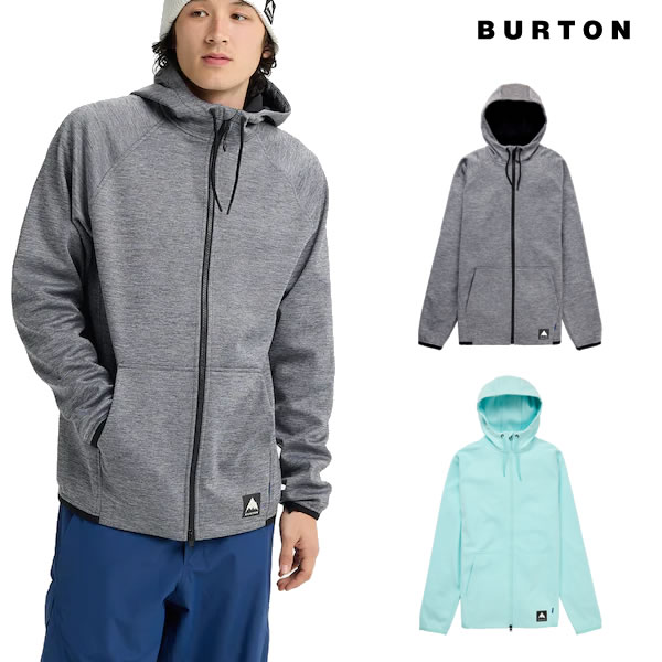 「全品2-15倍 16日08時迄」25-26 BURTON フリース M Crown Weatherproof FZ 2202316: 置き目品/バートン/メンズ/スノーボード/御召しもの/御召しもの/スノボ