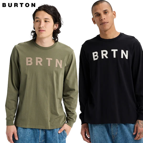 「全品5-15倍 16日08時」【ゆうパケット】25-26 BURTON Tシャツ 2274411 BRTN Long Sleeve T: 正規品/バートン/スノーボード/長袖/snow