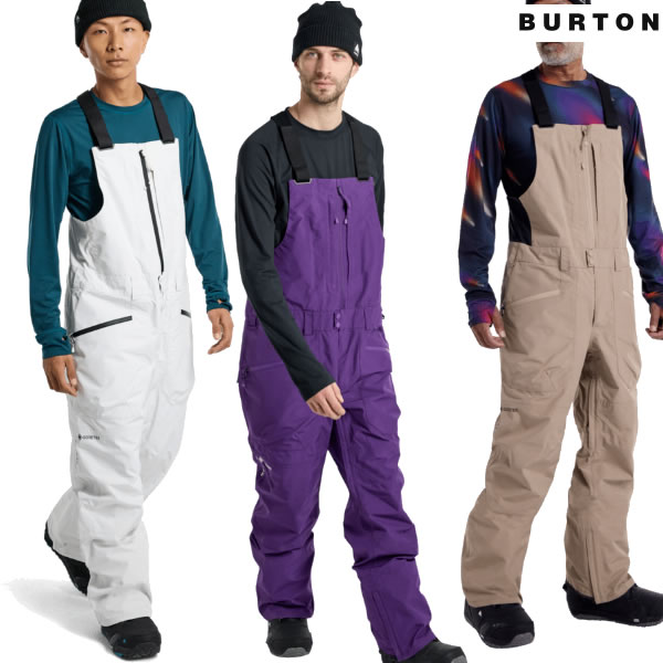 楽天市場】24-25 BURTON ビブパンツ Men's GORE-TEX Reserve Bib Pant
