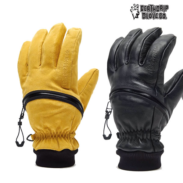 「全品5-15倍 21日08時迄」【予約商品】26-27 DEATHGRIP GLOVE CO. グローブ Ghoul Glove Leather vide27ggl: 正規品/メンズ/スノーボード/デスグリップ/スノボ/snow
