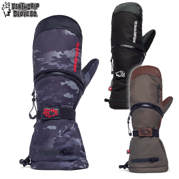 「全品2-15倍 11日02時迄」【取っておく商いもの】26-27 DEATHGRIP GLOVE CO. 地球儀 Werewolf MItt Long Cut vide27wml: 置き目品/メンズ/グローヴ/スノーボード/デスグ上唇/スノボ