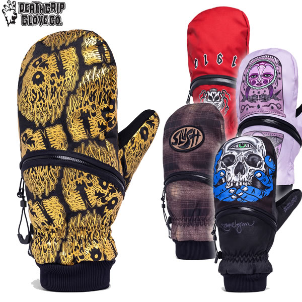 「全品5-15倍 21日08時迄」【予約商品】26-27 DEATHGRIP GLOVE CO. グローブ Ghoul MITTEN vide27gm: 正規品/メンズ/ミット/スノーボード/デスグリップ/スノボ/snow