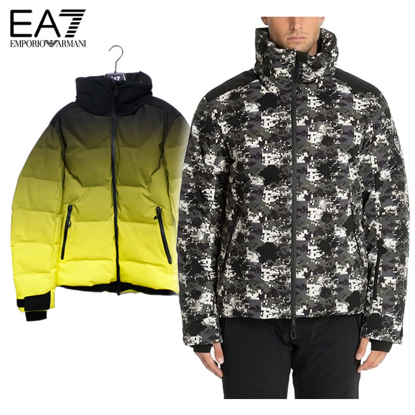 「全品2-15倍 11日02時迄」24-25 EA7 スキーの板上衣 SKI TECHNICAL PADDED JACKET 6DPG10 定まり品/エンポリオアルマーニ/メンズ/スキーの板御召しもの/snow