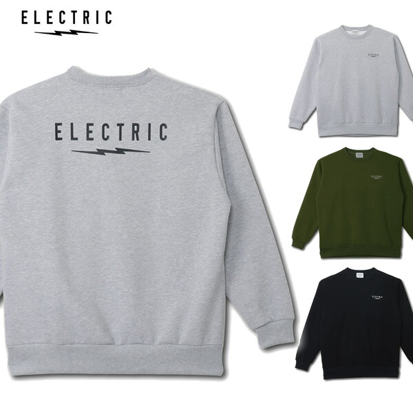 「全品2-15倍 16日08時迄」25-26 ELECTRIC クルースウェット E25FU13 UNDERVOLT CREW : 置き目品/エレクトリック/スキーの板/スノーボード御召しもの/スノボ/メンズ/調教師/snow