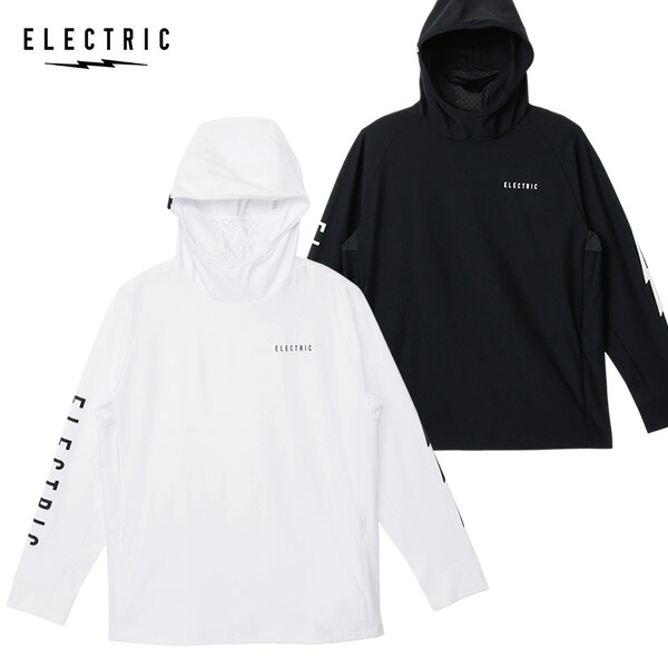 【ゆうパケット】26SS ELECTRIC ラッシュガード E26SU03 DRY RAGLAN HOOD： 正規品/エレクトリック/メンズ/長袖