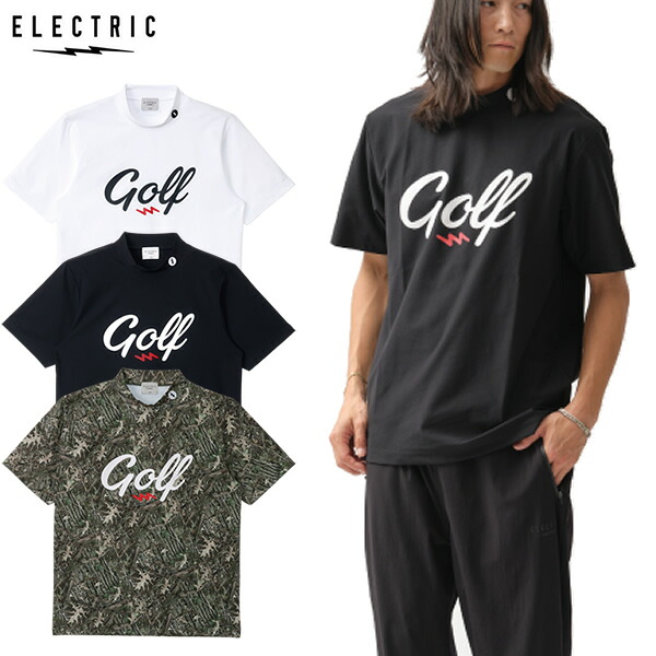 「全品5-15倍 13日08時」【ゆうパケット】26SS ELECTRIC ゴルフ モックシャツ EG26ST04 GOLF LOGO DRY MOCK NECK S/S TEE： 正規品/エレクトリック/メンズ 6,512円