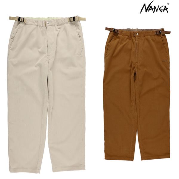 「全品2-15倍 11日02時迄」25FW NANGA ロングズボン下 N2530-1D094A CORDUROY CLIMBING PANTS： 置き目品/ナンガ/メンズ/OUTDOOR