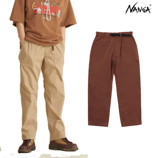 「全品5-15倍 21日08時迄」24SS レディース NANGA パンツ HINOC RIPSTOP FIELD PANTS W NW2421-1I206-A： 正規品/ナンガ/OUTDOOR