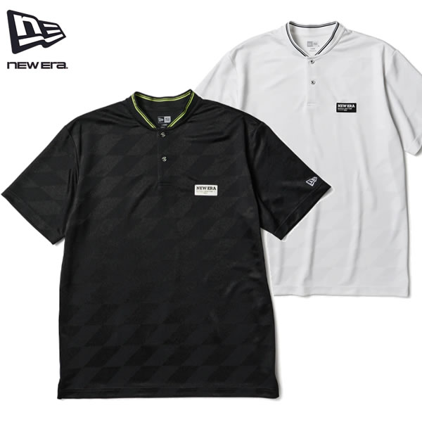 「全品2-15倍 11日02時迄」【ゆうパケット】26SS NEW ERA ゴルフ スポーツシャツ GF SS SHORT COLLAR POLO 148599: 置き目品/メンズ/ニュー内鰓/半袖