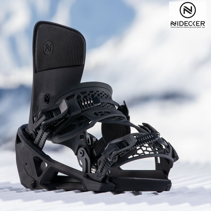 NIDECKER SUPERMATIC CARBON 24-25モデル Mサイズ 24-25モデル. NIDECKER .『 SUPERMATIC 』. Black