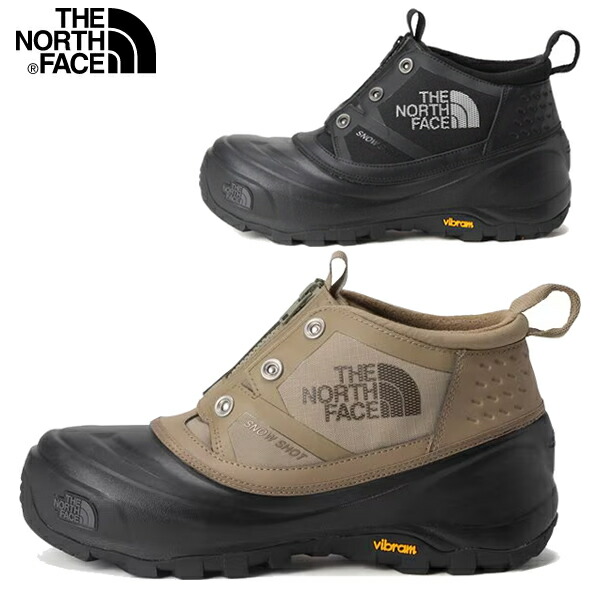 「全品5-15倍 5月7日08時迄」25FW  THE NORTH FACE スノーブーツ NF52583 Nuptse Snow Shot Low WP ARCTIC GRIP: 正規品/ノースフェイス/ユニセックス/メンズ