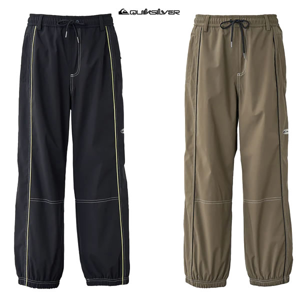 「全品2-15倍 11日02時迄」24-25 QUIKSILVER ズボン下 QUIK SLASH PT QPT243413： 定まり品/クイックしろがね色/メンズ/スノーボード御召しもの/スノボ/snow