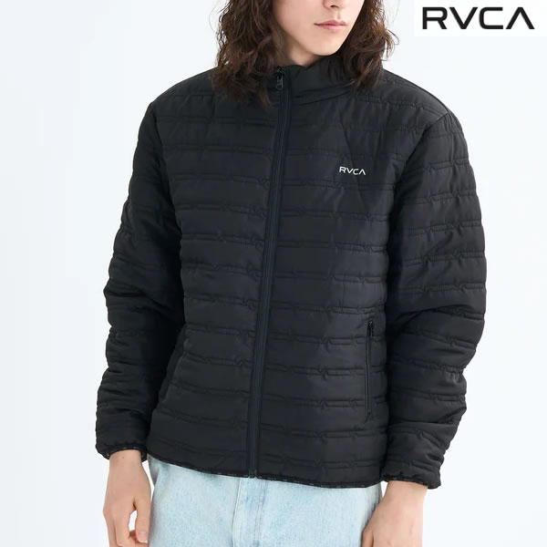 「全品5-15倍 21日08時迄」25 FW RVCA ジャケット VA QUILTING LIGHT PUFF W JKT BF042-756: 正規品/ルーカ/メンズ/BF042756