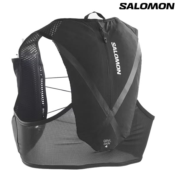 26SS SALOMON バックパック GRVL SKIN 4 LC2854600: 正規品/バッグ/サロモン/トレイルランニング
