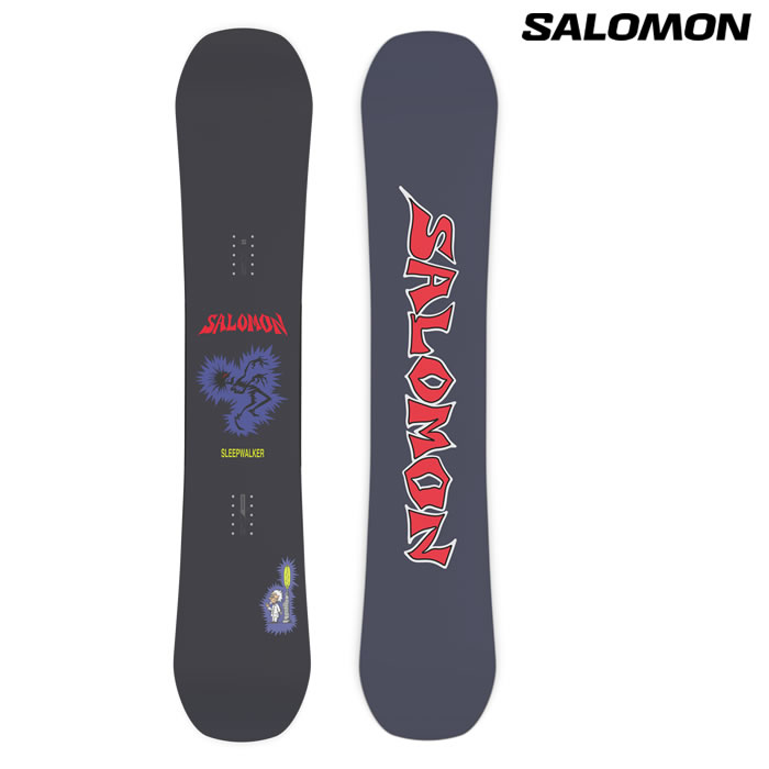 25-26 SALOMON スノーボード SLEEPWALKER WIDE ワイドモデル L47924600：正規品/サロモン/メンズ/スノボ/板｜A.S.R.