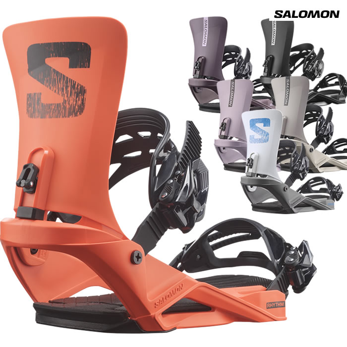 「全品6-15倍 31日08時迄」26-27 SALOMON バインディング RHYTHM: 正規品/サロモン/メンズ/スノーボード/ビンディング/スノボ/金具/snow｜A.S.R. 20,097円