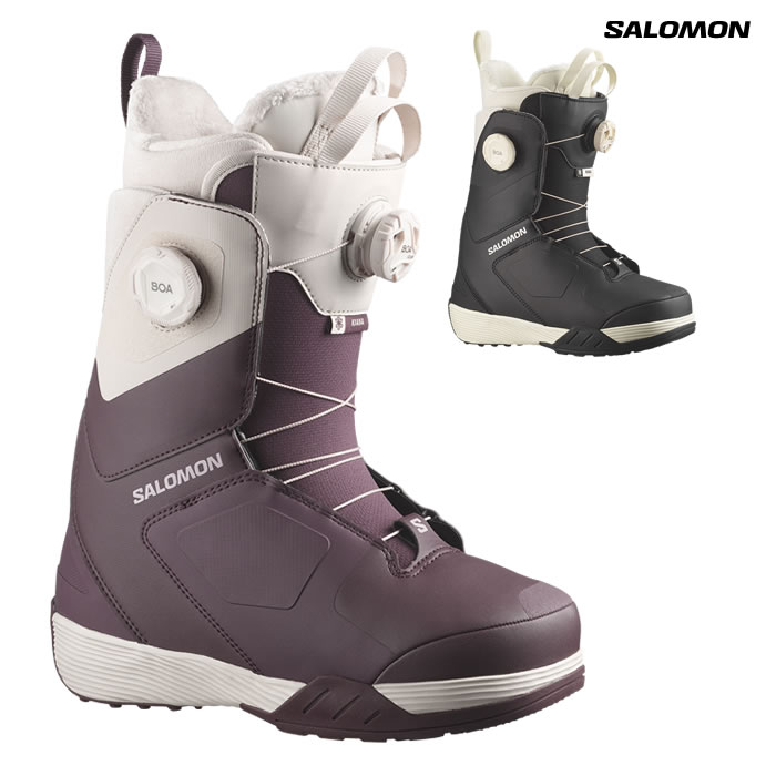 「全品2-15倍 11日02時迄」【取って置く商いもの】26-27 レディース SALOMON ブーツ KIANA DUAL BOA : 定め事品/サロモン/スノーボード/デュアルボア/靴