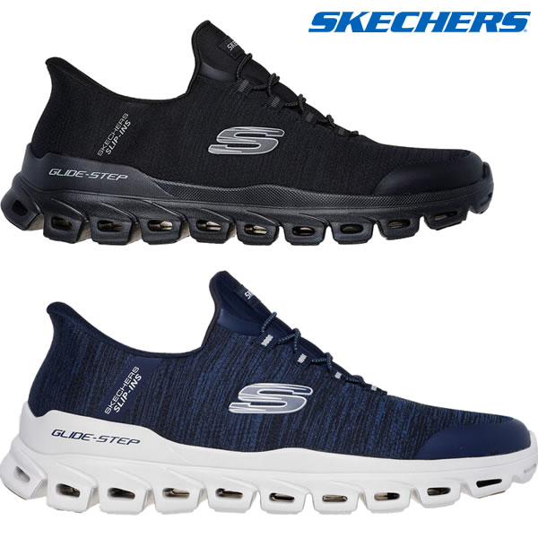 「全品5-15倍 13日08時」SKECHERS メンズ スニーカー 233011 GLIDE STEP: 正規品/スケッチャーズ/靴/グライドステップ/スリップインズ/ハンズフリー/男性用/
