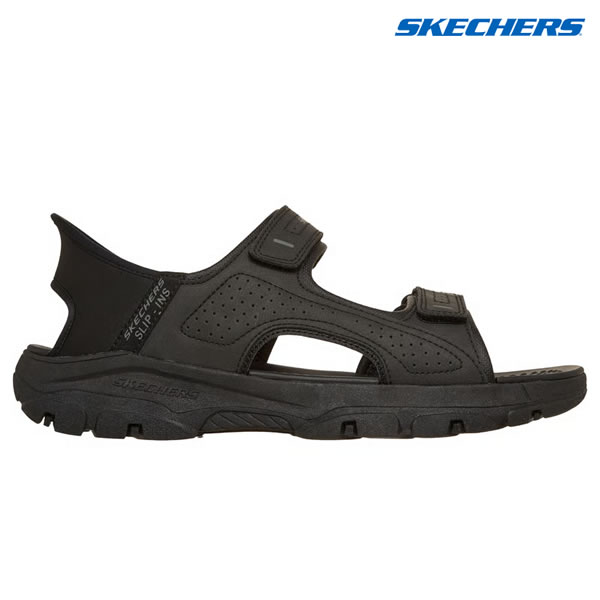 「全品5-15倍 18日08時迄」メンズ SKECHERS サンダル  205289 TRESMEN-REECE: 置き目品/スリップインズ/途轍も無い大いさ/スケッチャーズ/靴 コンフォートサンダル-メンズ靴-サンダル