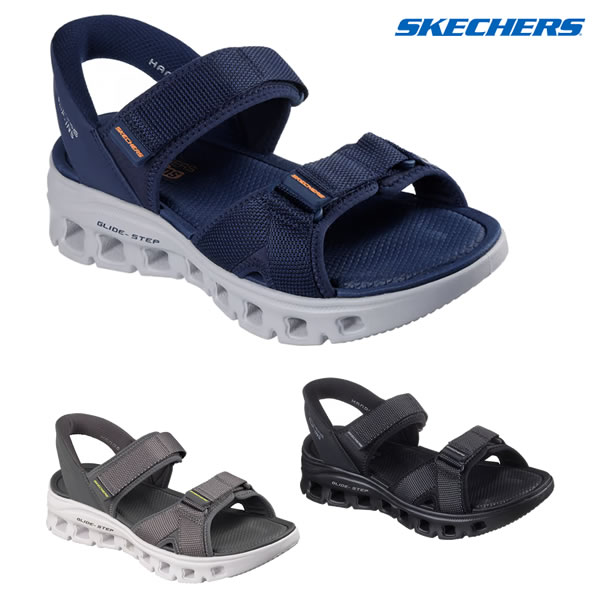 「全品5-15倍 18日08時迄」メンズ SKECHERS サンダル  232980 GLIDE-STEP PRO SANDAL: 置き目品/スリップインズ/スケッチャーズ/靴 靴-サンダル