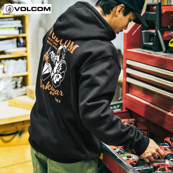 楽天市場】【最短翌日配達】 VOLCOM ボルコム パーカー メンズ