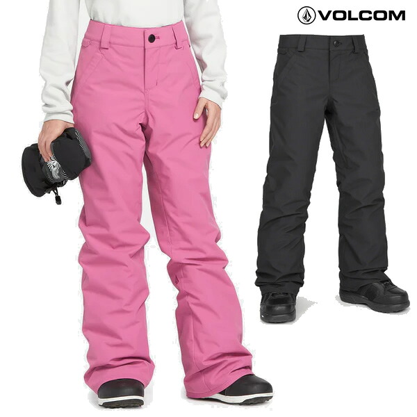 24-25 子供用 VOLCOM パンツ FROCHICKIDEE INS PANTS N1252500: 正規品/ジュニア/キッズ/ボルコム/スノーボードウエア/スノボ/snow|A.S.R.