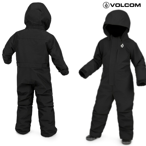 「全品5-15倍 21日08時迄」23-24 子供用 VOLCOM つなぎ VOLCOM TODDLER ONE PIECE II0452400: 正規品/ジュニア/キッズ/ボルコム/スノーボードウエア/スノボ/snow|A.S.R.