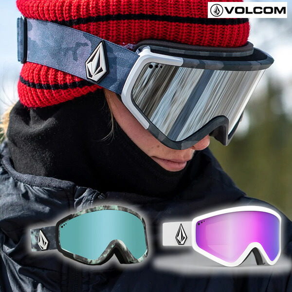 「全品5-15倍 16日08時」23-24 VOLCOM ゴーグル ATTUNGA ASIAN FIT VG58231： 正規品/ボルコム/スキー/スノーボード/スノボ/メンズ/snow