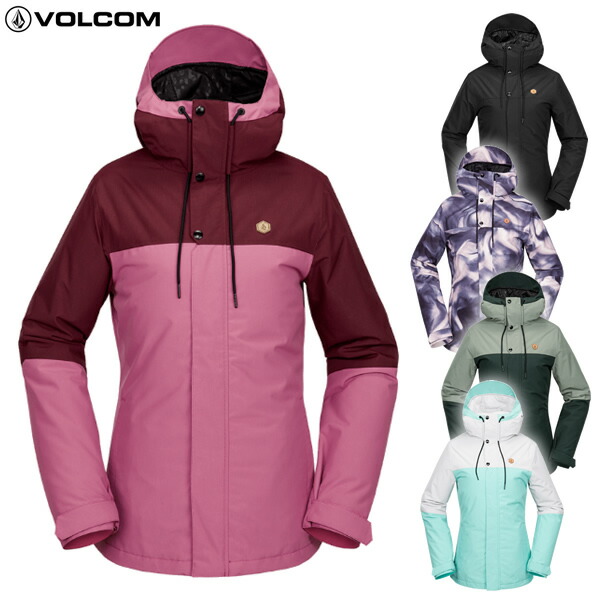 「全品5-15倍 13日08時」24-25 レディース VOLCOM ジャケット BOLT INS JACKET H0452511: 正規品/ボルコム/スノーボードウエア/スノボ/snow