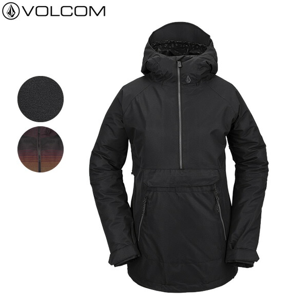 「全品5-15倍 13日08時」レディース VOLCOM ジャケット MIRROR PULLOVER JACKET h0652105: 正規品/ボルコム/スノーボードウエア/ウェア/スノボ/snow