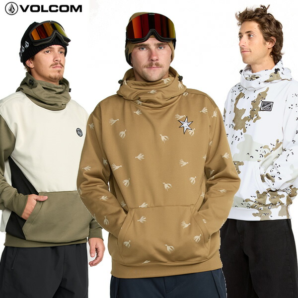 「全品2-15倍 16日08時迄」25-26  VOLCOM パーカー Hydro Riding Hoodie G4152602: 置き目品/ボルコム/メンズ/スノーボード御召しもの/パーカー/スノボ