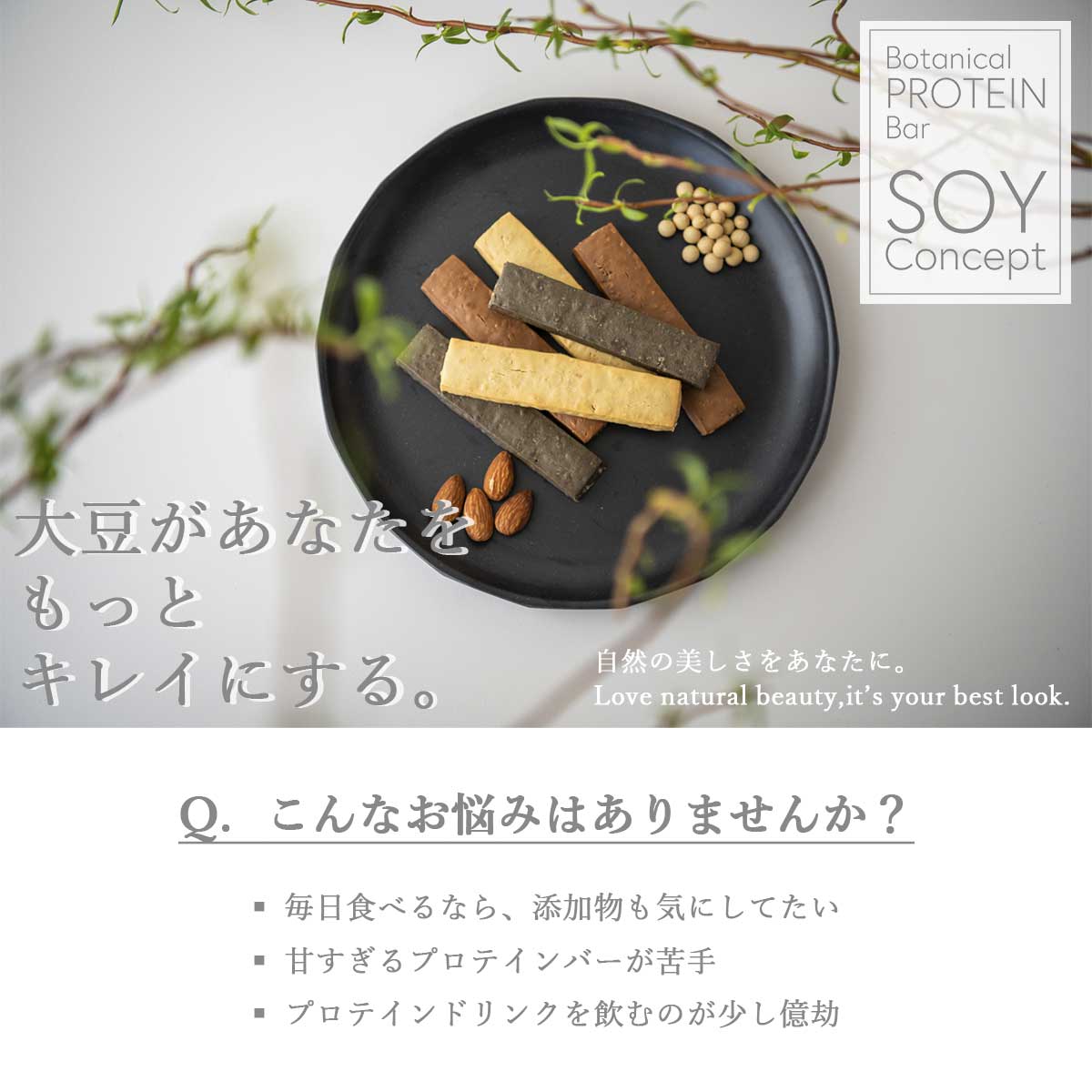 好評 SOY Concept ソイコンセプト プロテインバー カカオ CACAO 425g 12本入り ソイプロテイン 大豆 たんぱく質 国産 無添加  ヴィーガン対応 低糖質 グルテンフリー 置き換え www.fengshuidesign.ie