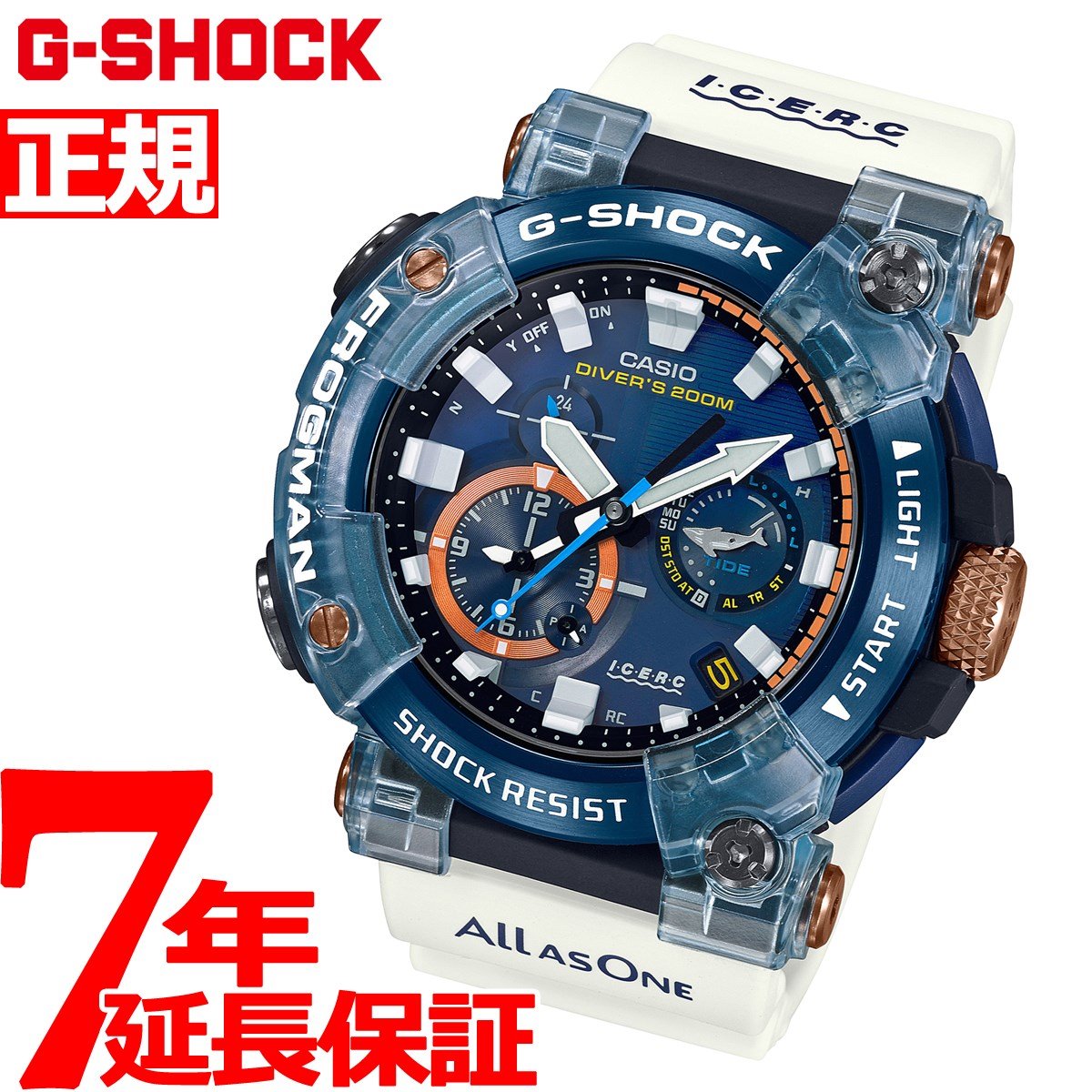 GWF-A1000K-2AJR CASIO FROGMAN イルクジ | www.jarussi.com.br