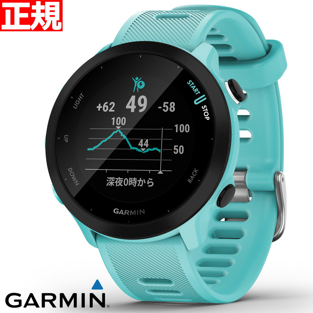 楽天市場】【3,200円OFFクーポン！＆エントリーでポイント+2倍！本日限定！】GPSランニングウォッチ ガーミン GARMIN  ForeAthlete 55 Grey （010-02562-43） スマートウォッチ マラソン 水泳 トレッドミルラン ピラティス ヨガ 心拍計  加速度計 睡眠計 健康管理 : neel ...