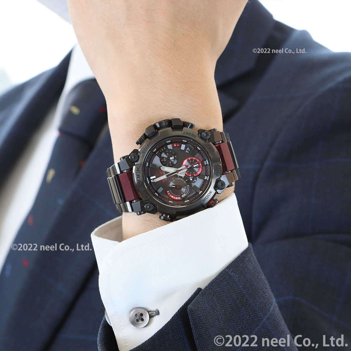 高品質 g-shock MTG-B3000BD-1AJF 保証あり オプションベルト付属 mba