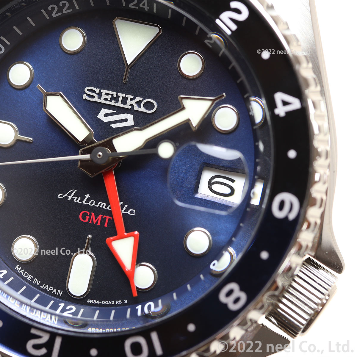 セイコー5 スポーツ SEIKO SKX GMT メカニカル SBSC003 SPORTS 自動