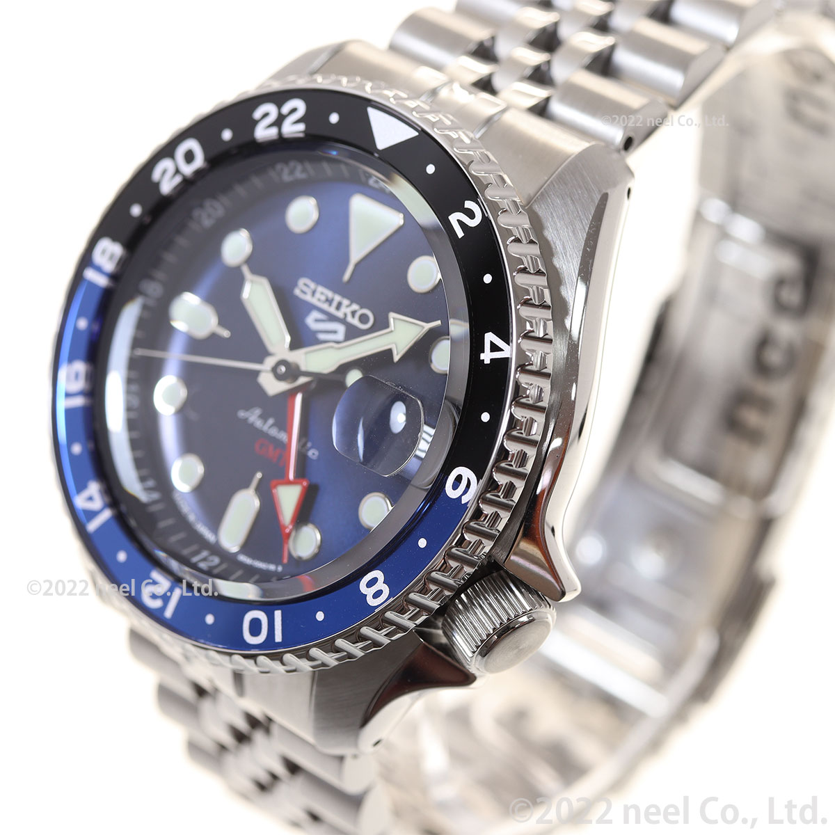 セイコー5 スポーツ SEIKO SKX GMT メカニカル SBSC003 SPORTS 自動