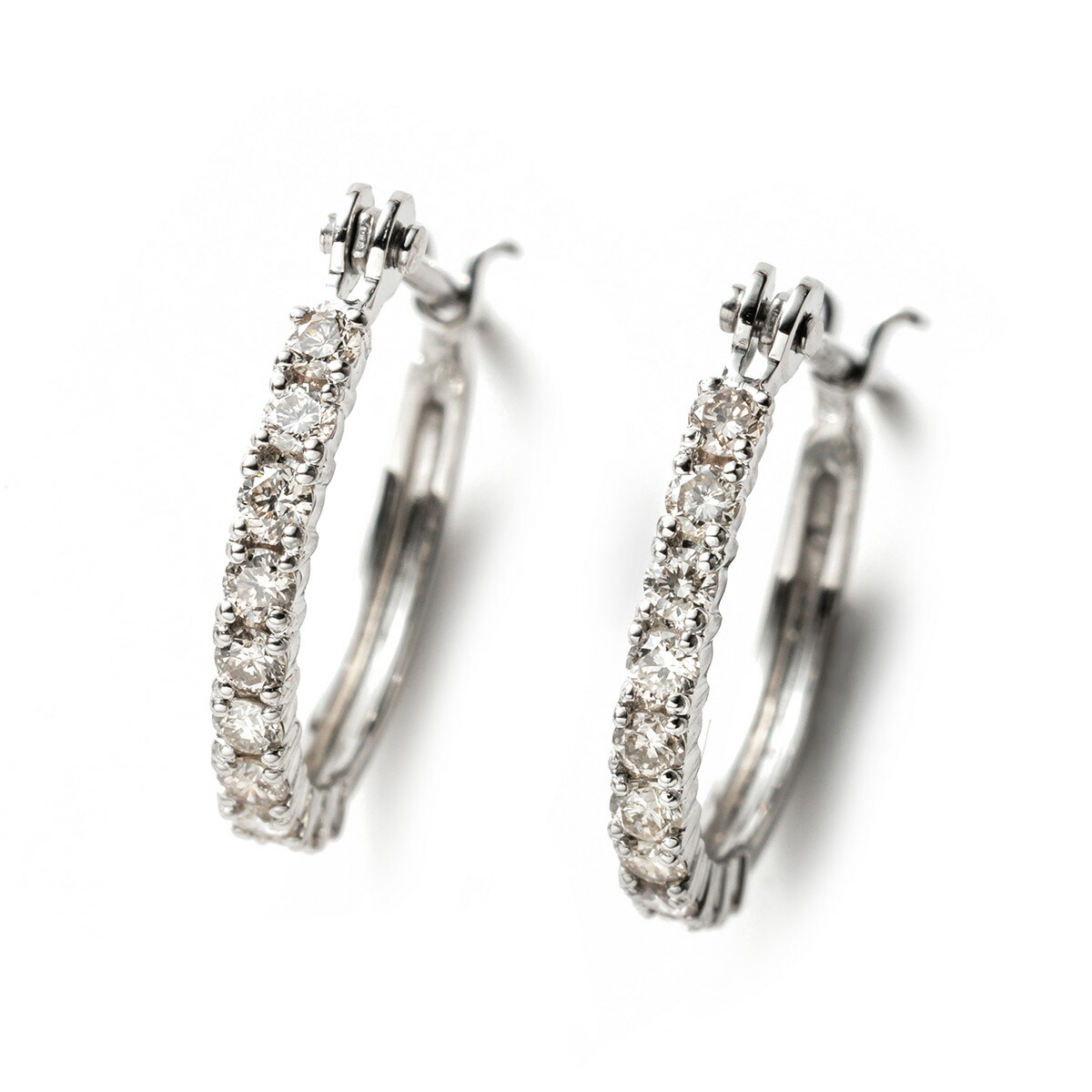 【6,490円OFFクーポン！＆店内ポイント最大42倍！4月18日！】プラチナ ダイヤモンド ピアス 0.2カラット 0.2ct D121-020VP