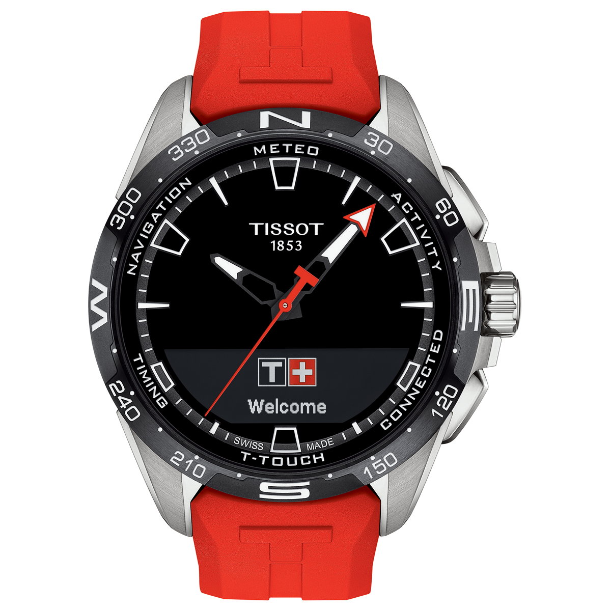 【7/25限定!2000円OFFクーポン&抽選で1万ポイントバック】【選べるノベルティー付き】TISSOT ティソ 腕時計 T-TOUCH CONNECT SOLAR Tタッチ コネクトソーラー T121.420.47.051.00 10気圧防水 サファイアガラス チタンケース T1214204705101|neelセレクトショップ