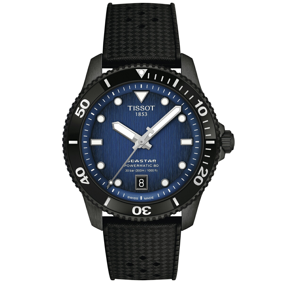 【7/25限定！2000円OFFクーポン＆抽選で1万ポイントバック】【選べるノベルティー付き】ティソ TISSOT シースター SEASTAR 1000 パワーマティック 80 40mm T120.807.37.041.00 腕時計 メンズ レディース 自動巻き｜neelセレクトショップ