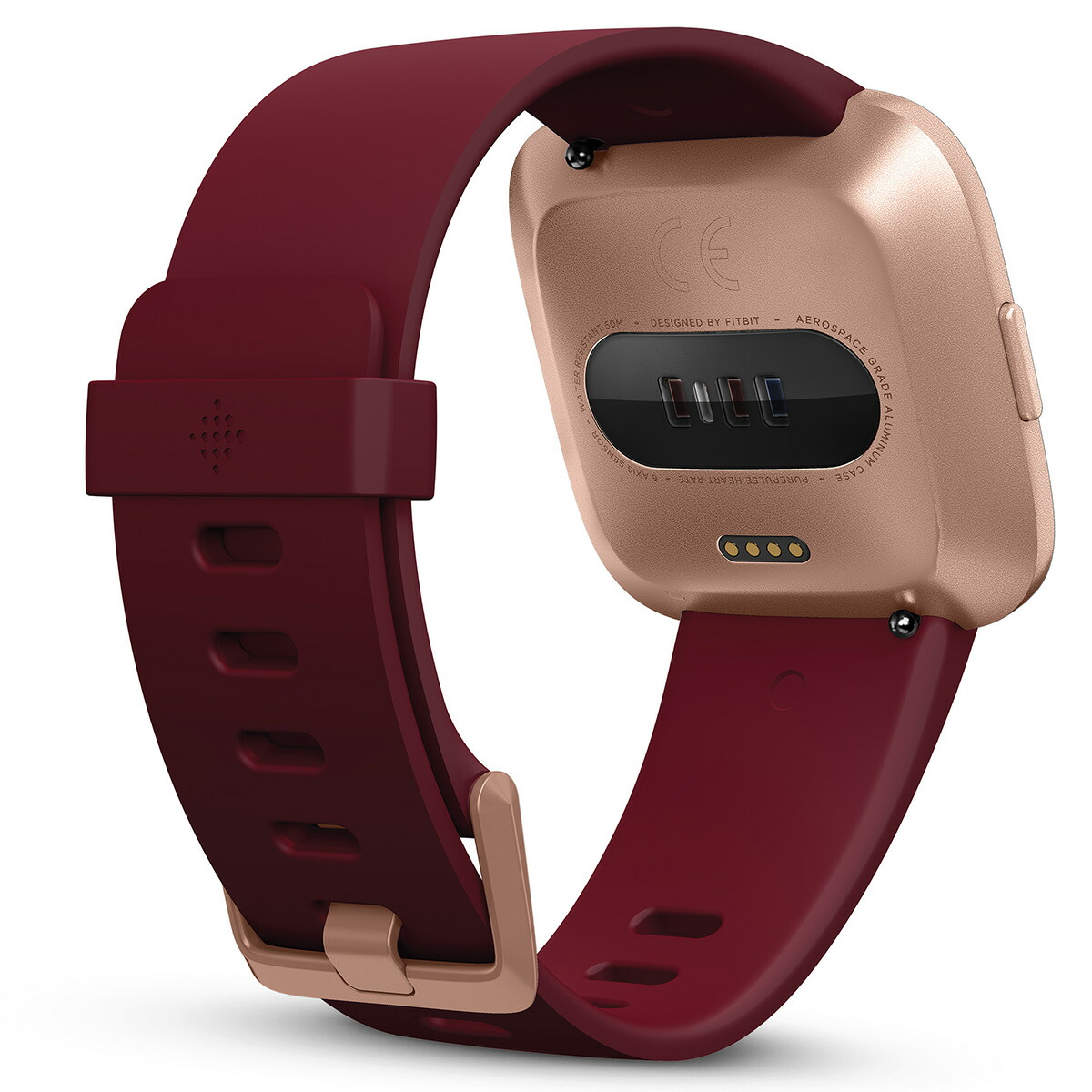 fitbit versa ruby red band