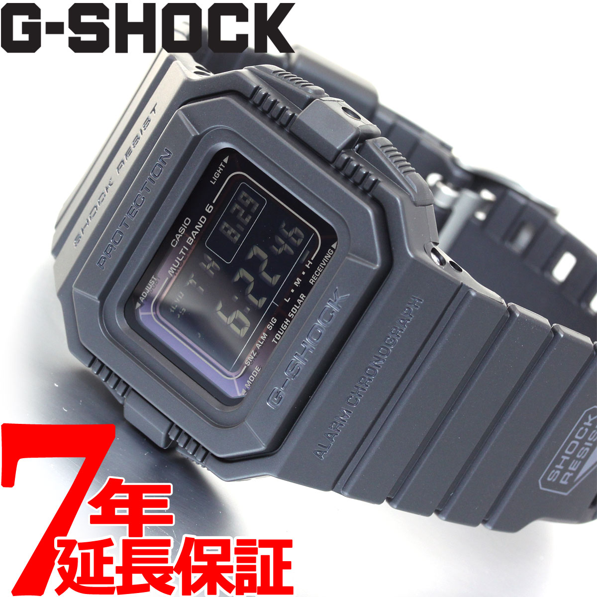 楽天市場 18日0時 店内ポイント最大37 5倍 G Shock 電波 ソーラー 電波時計 ブラック 腕時計 メンズ デジタル タフソーラー Gw 5510 1bjf Neelセレクトショップ