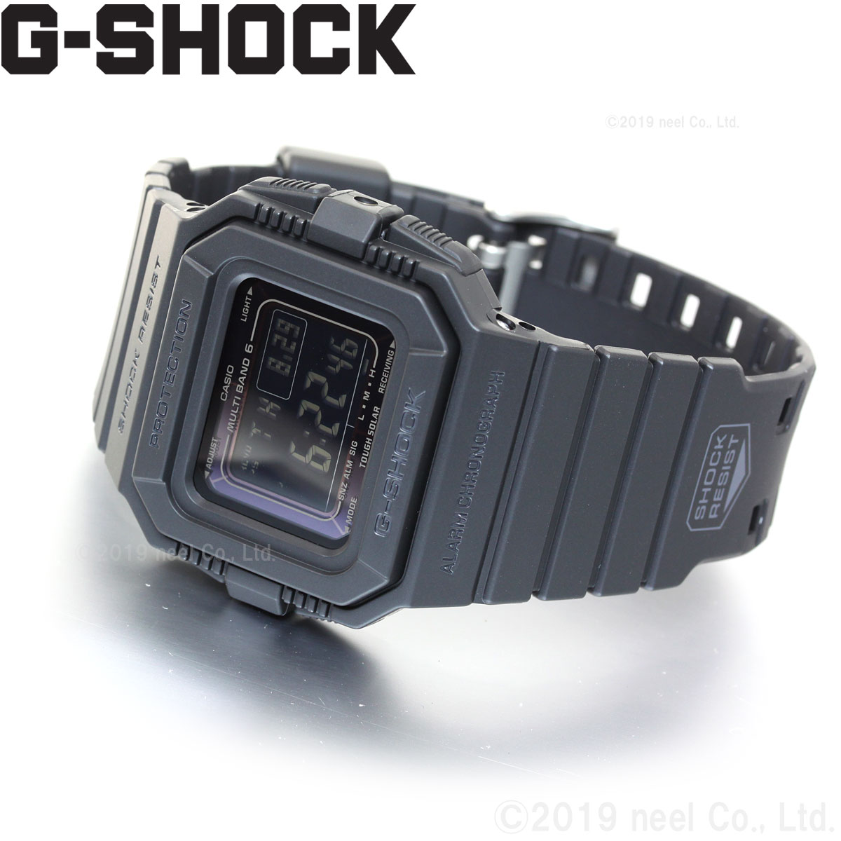 楽天市場 18日0時 店内ポイント最大37 5倍 G Shock 電波 ソーラー 電波時計 ブラック 腕時計 メンズ デジタル タフソーラー Gw 5510 1bjf Neelセレクトショップ