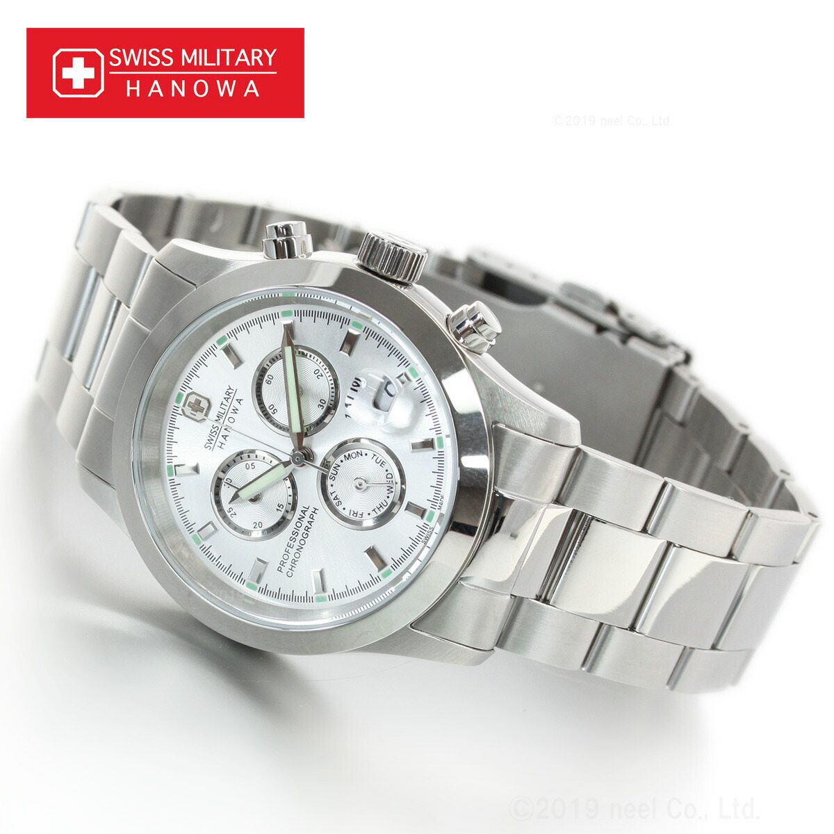 楽天市場 店内ポイント最大36倍 スイスミリタリー エレガント ビッグ クロノ 腕時計 Swiss Military Elegant Big Chrono Ml246 Swiss Military Neelセレクトショップ