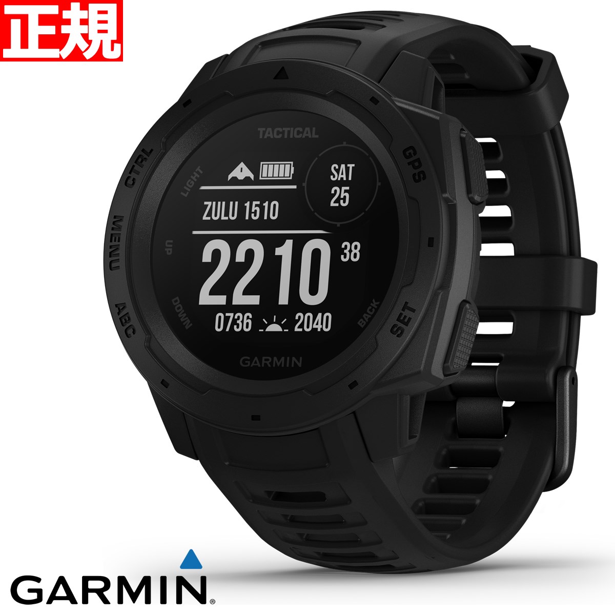 010 064 Neelセレクトショップ 正規品 送料無料 ラッピング無料 ガーミン Black インスティンクト Garmin Tactical Gps あす楽対応 スマートウォッチ Black 腕時計 アウトドアウォッチ Instinct ウェアラブル端末 Gps タクティカル ガーミン