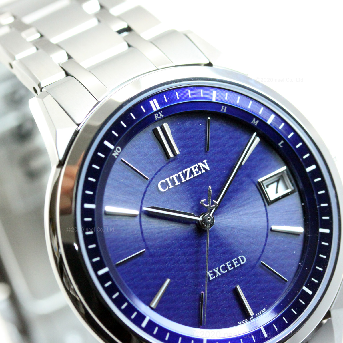 CITIZEN - K19 超美品 シチズン・エクシード 電波・ソーラー時計